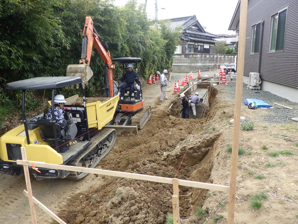 有限会社 大和工務店 一般住宅 エクステリア 土留め工事1-6