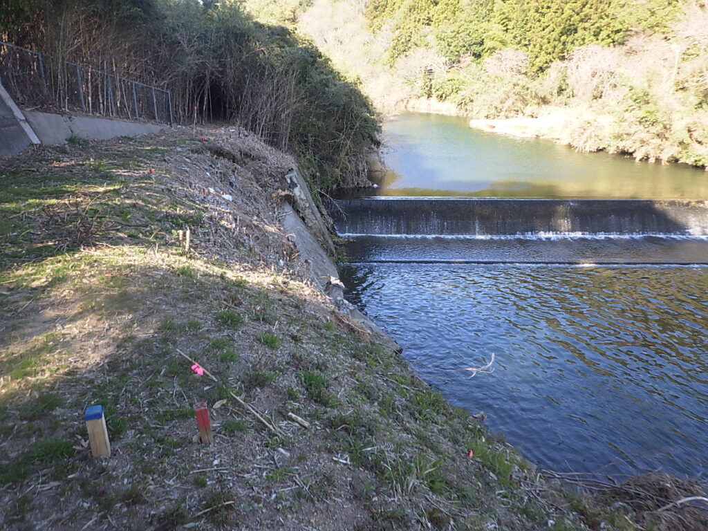 有限会社 大和工務店 河川災害復旧工事 着工前1-2