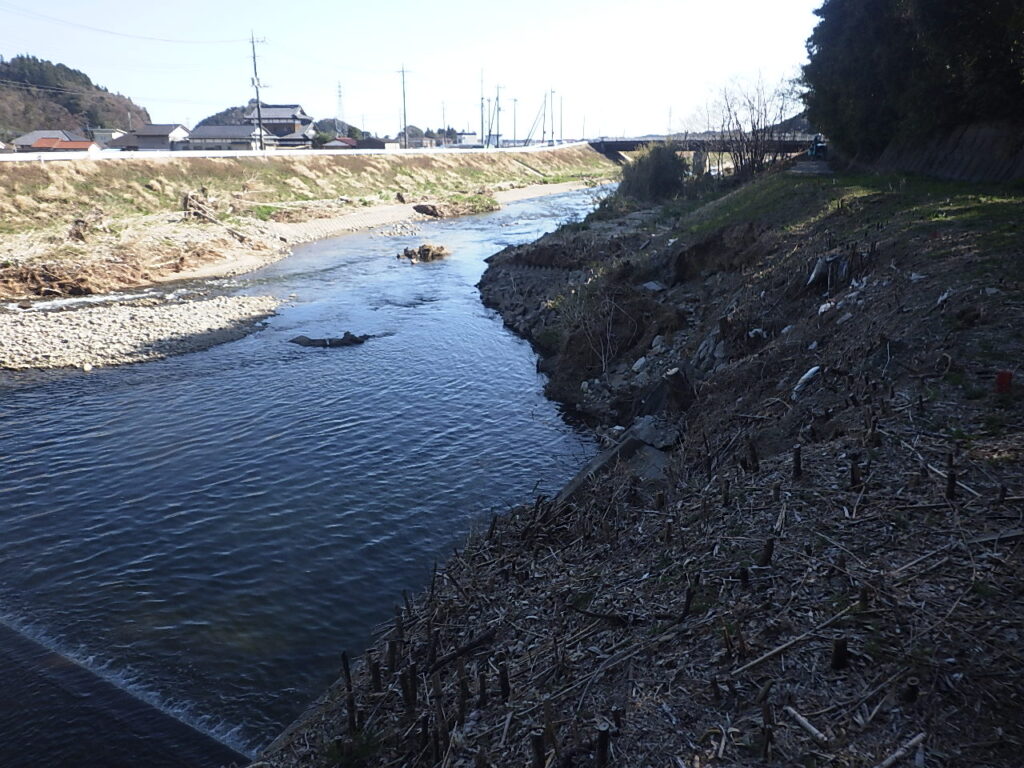 有限会社 大和工務店 河川災害復旧工事 着工前1-5